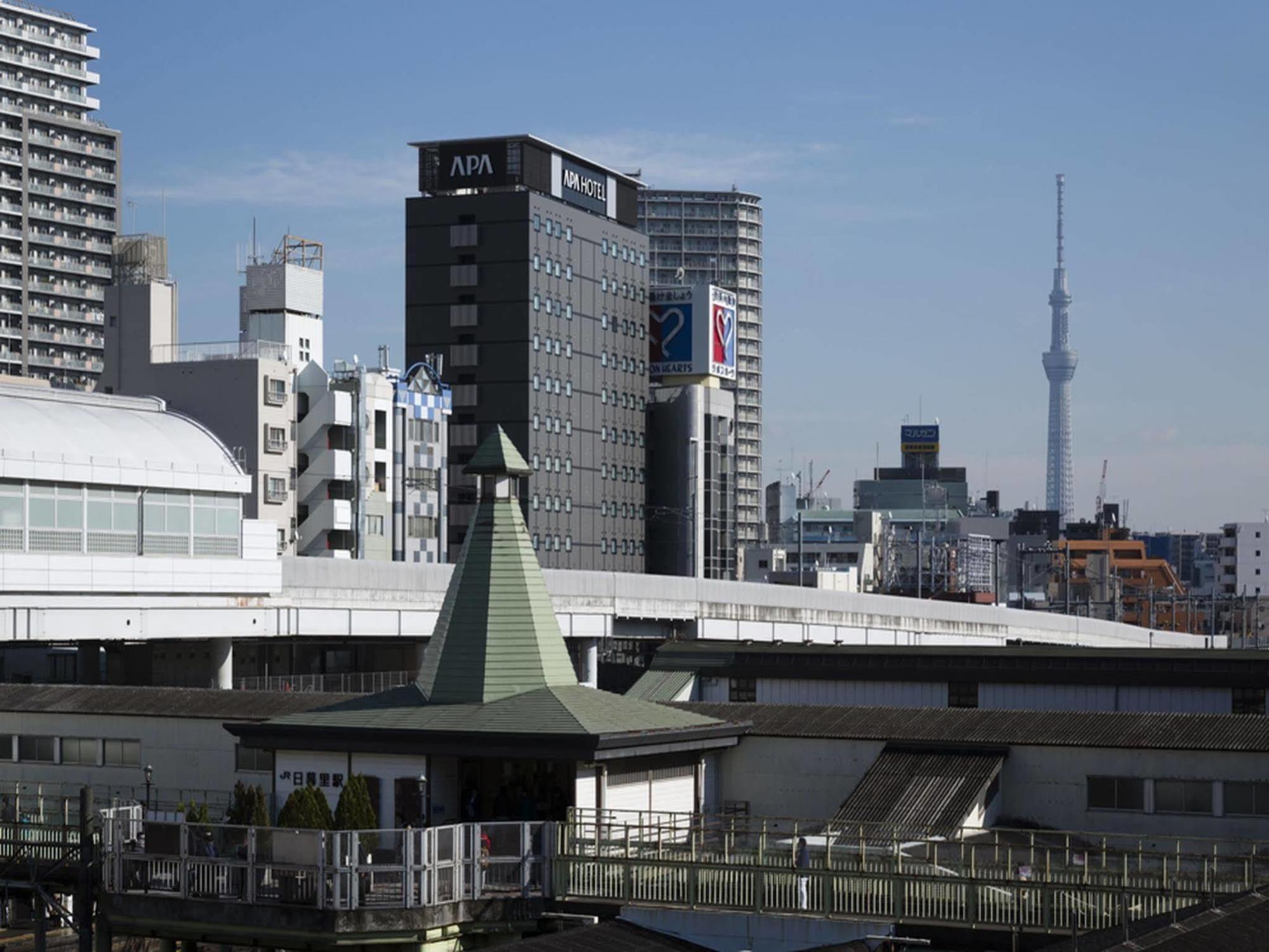 Apa Hotel Tkp Nippori Ekimae Tokyo Exterior photo